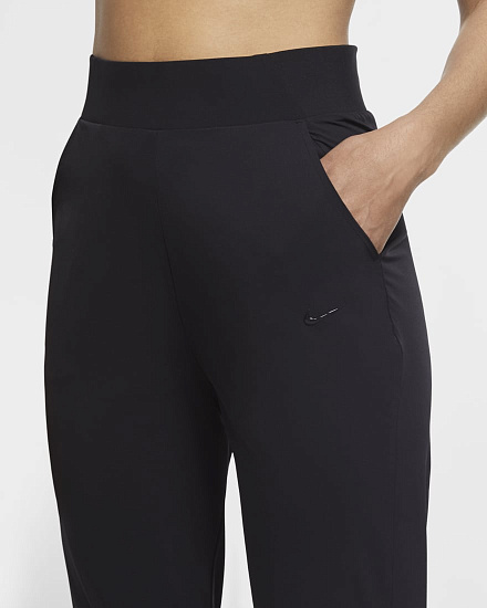Брюки женские Nike Bliss Luxe Black/Clear - Фото 4 большая