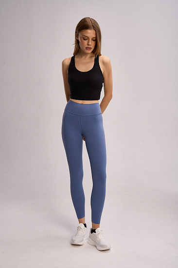 Тайтсы женские Anta Pro Twilight Blue - Фото 3 большая