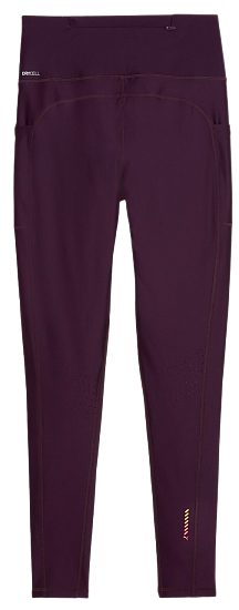 Тайтсы женские Puma Run Ultraform Hw Fl Midnight Plum - Фото 8 большая