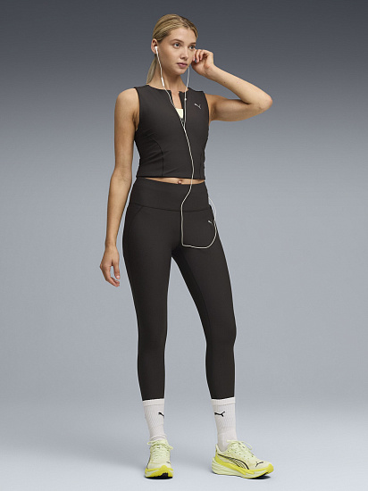 Тайтсы женские Puma Dreamrun 7/8Th Puma Black - Фото 7 большая