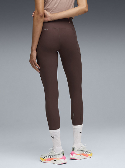 Тайтсы женские Puma Dreamrun 7/8Th Chocolate Brown - Фото 4 большая