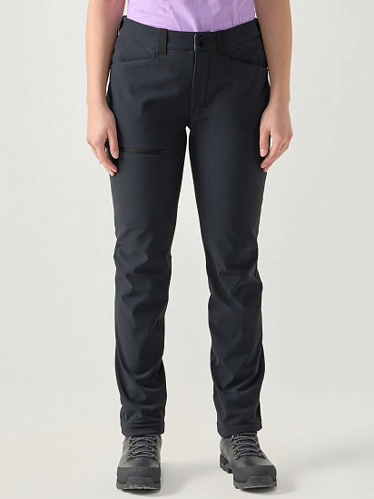 Брюки женские Haglofs Warm Flex True Black - Фото 3 большая