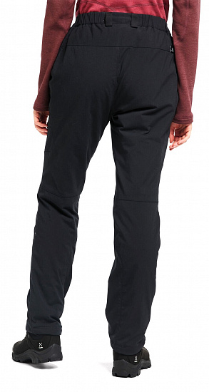 Брюки женские Haglofs Mid Fjell Insulated True Black - Фото 4 большая