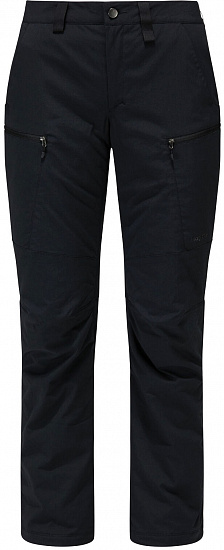 Брюки женские Haglofs Mid Fjell Insulated True Black Short - Фото 1 большая
