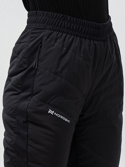 Брюки женские Nordski Hybrid Warm 2.0 Black - Фото 5 большая