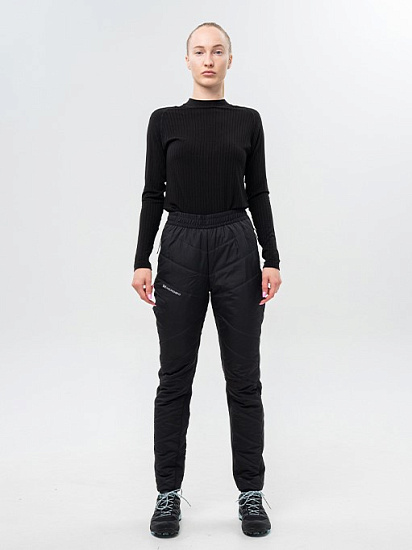 Брюки женские Nordski Hybrid Warm 2.0 Black - Фото 9 большая