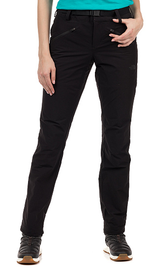 Брюки женские The North Face Exploration Insulated TNF Black Short - Фото 4 большая