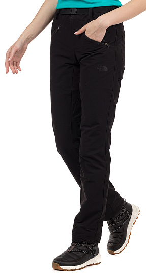 Брюки женские The North Face Exploration Insulated TNF Black Short - Фото 5 большая