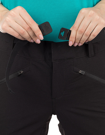 Брюки женские The North Face Exploration Insulated TNF Black Short - Фото 8 большая