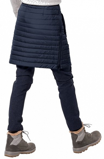 Юбка женская Jack Wolfskin Iceguard Midnight Blue - Фото 3 большая