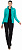 Брюки женские The North Face Exploration Insulated Black Long - Фото 5 малая