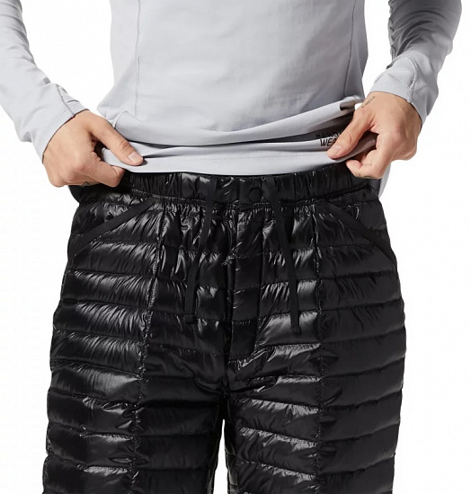 Брюки женские Mountain Hardwear Ghost Whisperer Black - Фото 4 большая