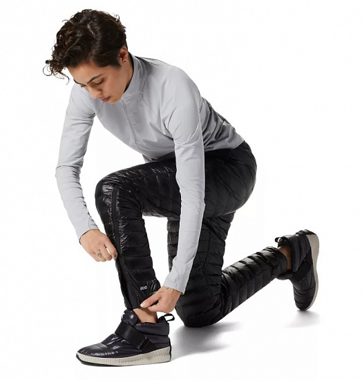 Брюки женские Mountain Hardwear Ghost Whisperer Black - Фото 5 большая