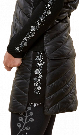 Юбка женская Krimson Klover Carving Black Floral - Фото 2 большая