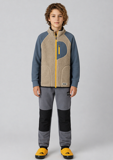 Брюки детские Color Kids Fleece Stormy Weather - Фото 6 большая