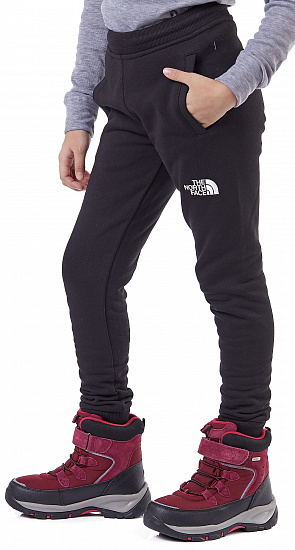 Брюки детские The North Face Fleece TNF Black/TNF White - Фото 5 большая