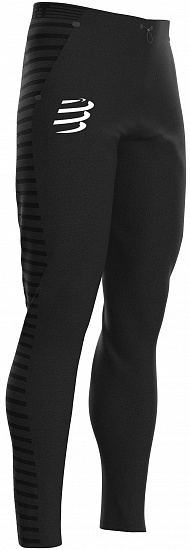 Тайтсы мужские Compressport Бесшовные Черный - Фото 1 большая