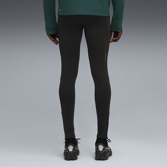 Брюки мужские Puma Run Microfleece Black - Фото 4 большая