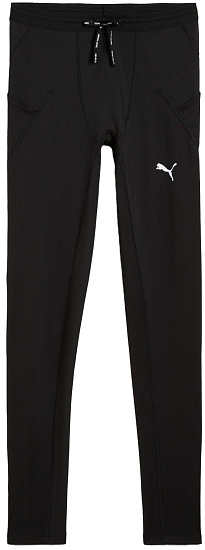 Брюки мужские Puma Run Microfleece Black - Фото 1 большая