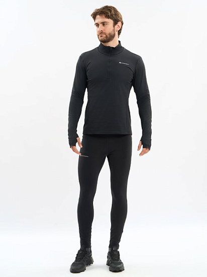 Тайтсы мужские Nordski Warm Black - Фото 9 большая