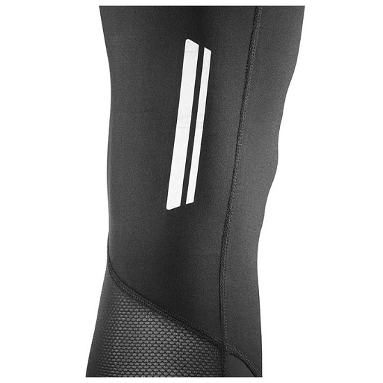 Тайтсы мужские Salomon Agile Long Black - Фото 4 большая