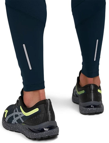 Тайтсы мужские ASICS Lite-Show French Blue - Фото 5 большая