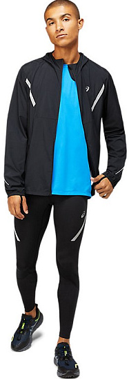 Тайтсы мужские ASICS Lite-Show Black - Фото 2 большая