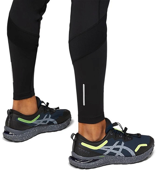 Тайтсы мужские ASICS Lite-Show Black - Фото 5 большая