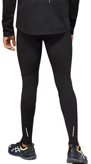 Тайтсы мужские ASICS Lite-Show Winter Black - Фото 4 большая