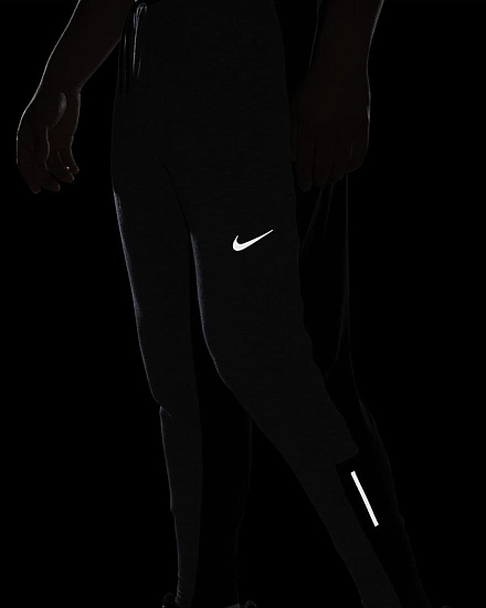Брюки мужские Nike Therma-FIT Run Division Phenom Elite Black/Pure/Black - Фото 6 большая