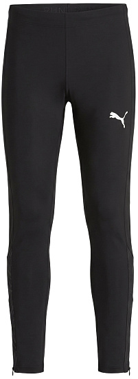 Тайтсы мужские Puma Run Brushed Puma Black - Фото 1 большая