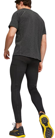 Тайтсы мужские Puma Seasons Full Tight Puma Black - Фото 4 большая