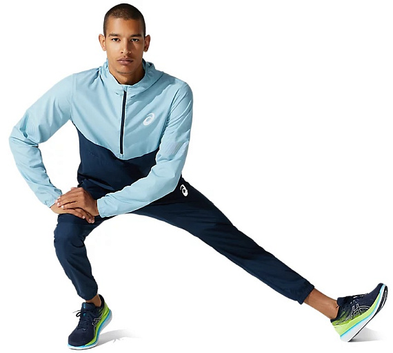 Брюки мужские ASICS Visibility French Blue - Фото 6 большая