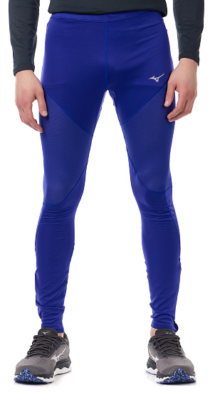 Тайтсы мужские Mizuno Heat Charge BT Фиолет - Фото 3 большая