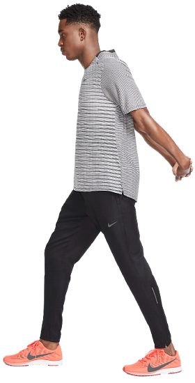 Брюки мужские Nike Essential Black - Фото 3 большая