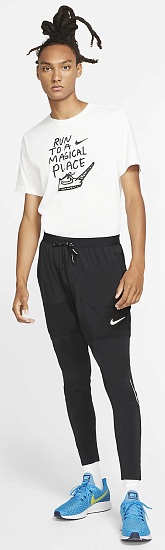Брюки мужские Nike Phenom Elite Hybrid Sapphire/Light Thistle/Reflective Silv - Фото 11 большая