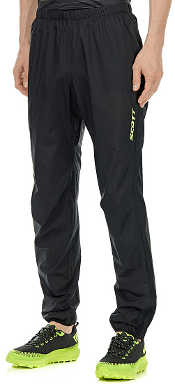 Брюки мужские Scott Rc Run Wp Black/Yellow - Фото 3 большая