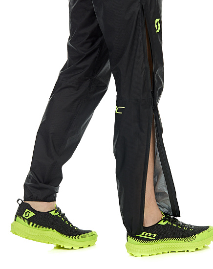 Брюки мужские Scott Rc Run Wp Black/Yellow - Фото 6 большая