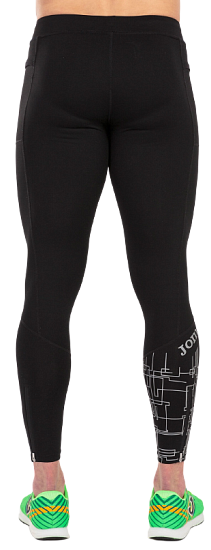 Тайтсы мужские Joma Elite 8 Black - Фото 12 большая