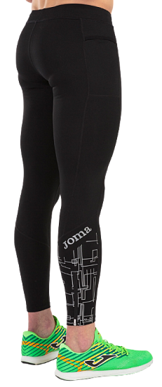 Тайтсы мужские Joma Elite 8 Black - Фото 13 большая