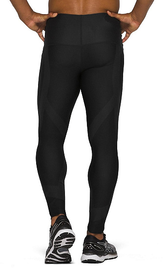 Тайтсы мужские ASICS Finish Advantage 2 Performance Black - Фото 2 большая