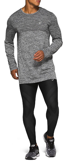 Тайтсы мужские ASICS Finish Advantage 2 Performance Black - Фото 6 большая