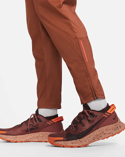 Брюки мужские Nike Dri-FIT Phenom Elite Rugged Orange/Mantra Orange/Habanero Red - Фото 6 большая