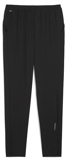 Брюки мужские Puma Run Velocity Tapered Black - Фото 2 большая