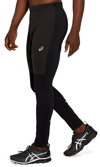 Тайтсы мужские ASICS Windblock Performance Black - Фото 3 большая