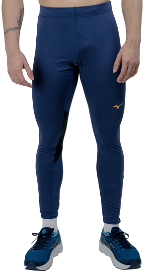 Тайтсы мужские Mizuno Warmalite Tight Estate Blue - Фото 2 большая