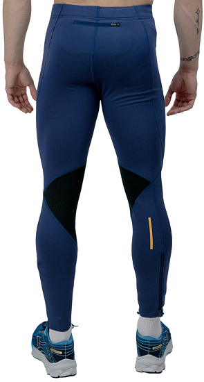 Тайтсы мужские Mizuno Warmalite Tight Estate Blue - Фото 3 большая