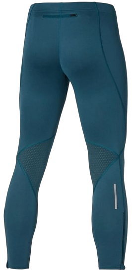 Тайтсы мужские Mizuno Warmalite Tight Blue Wing Teal/Nimbus Cloud - Фото 2 большая