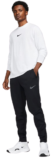 Брюки мужские Nike Pro Therma-FIT Black - Фото 3 большая