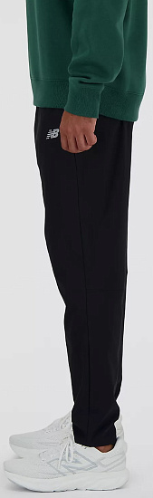 Брюки мужские New Balance AC Stretch Woven Black - Фото 5 большая